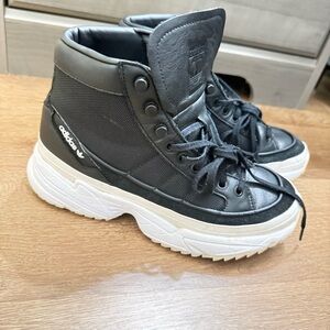Adidas Originals Women's Black White Kiellor Xtra Fashion Shoes Size 7
